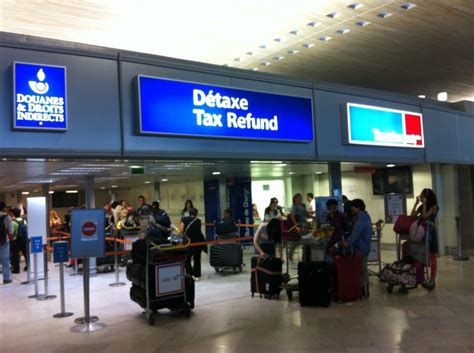 ‘Détaxe’ tax refund and duty free 